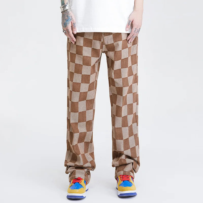 Cayuga Checkered Jeans