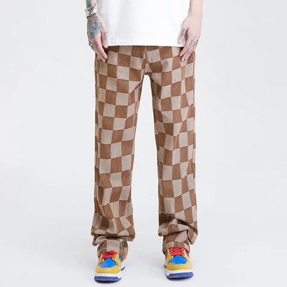 Cayuga Checkered Jeans