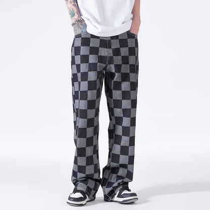 Cayuga Checkered Jeans