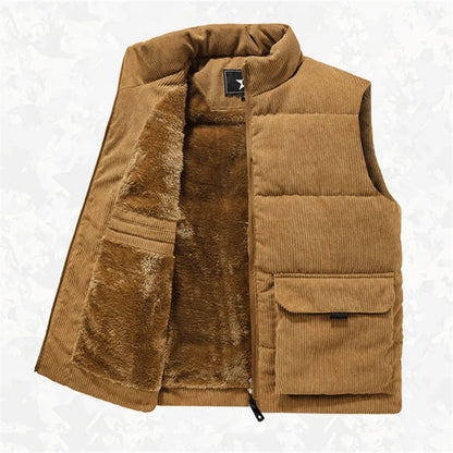 Carlsbad Corduroy Sherpa Vest