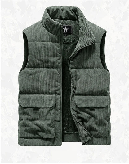 Carlsbad Corduroy Sherpa Vest