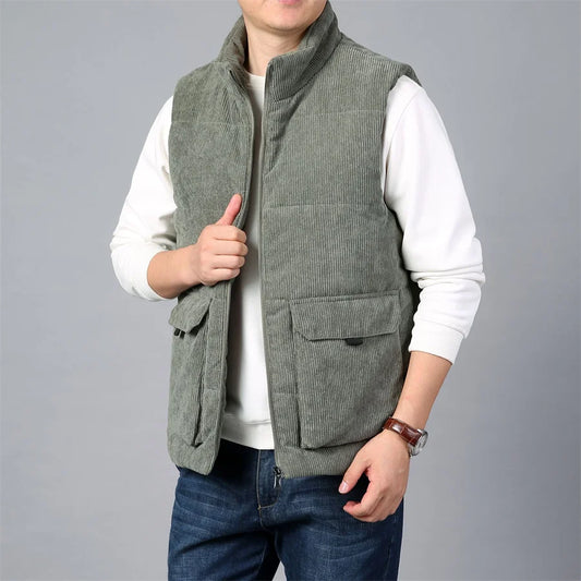 Carlsbad Corduroy Sherpa Vest