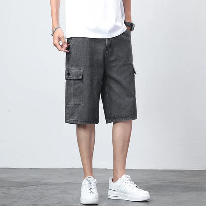 Sedona Denim Cargo Shorts