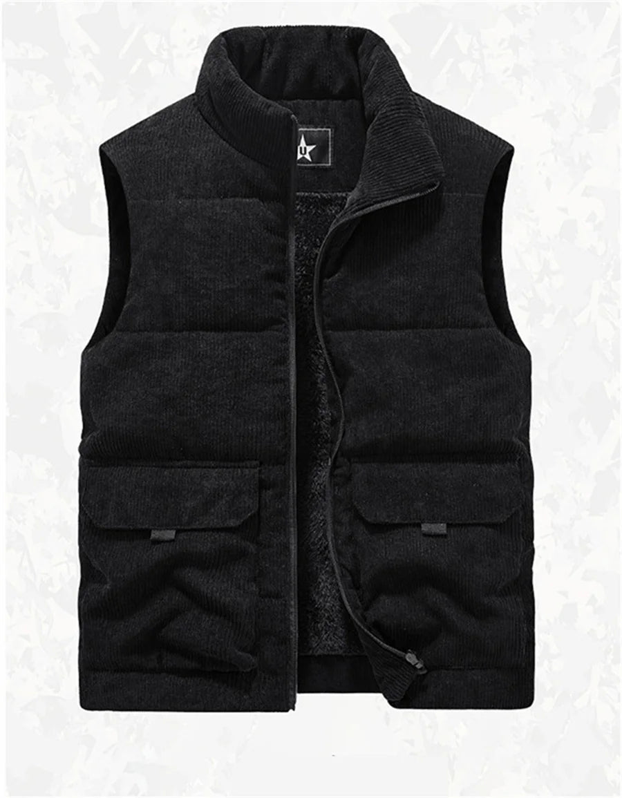 Carlsbad Corduroy Sherpa Vest